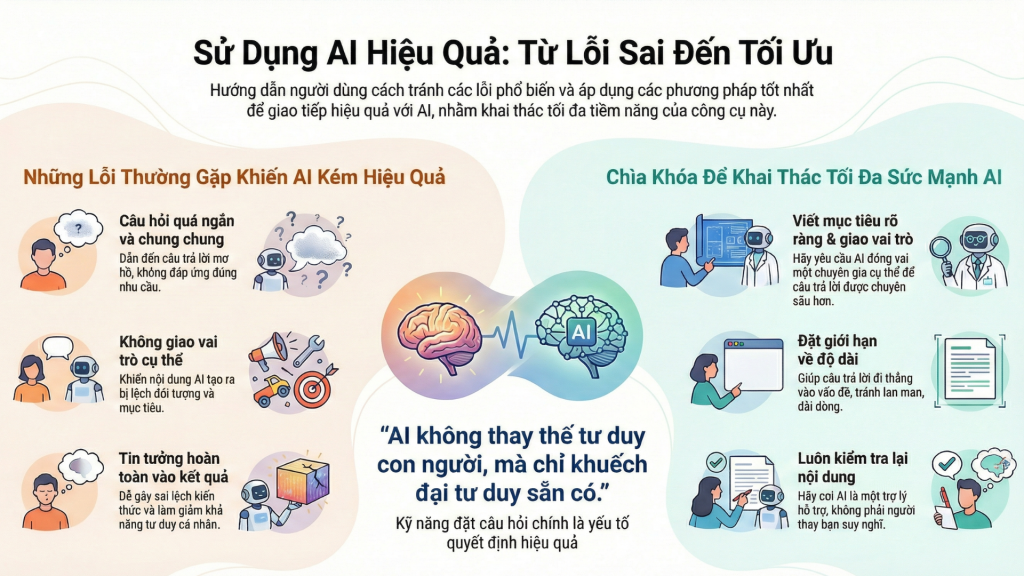 Các lỗi thường gặp khi viết Prompt và cách khắc phục