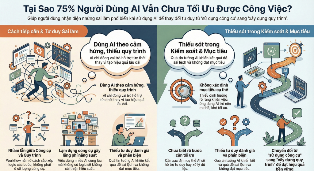 Reasons why users fail with AI Workflow
