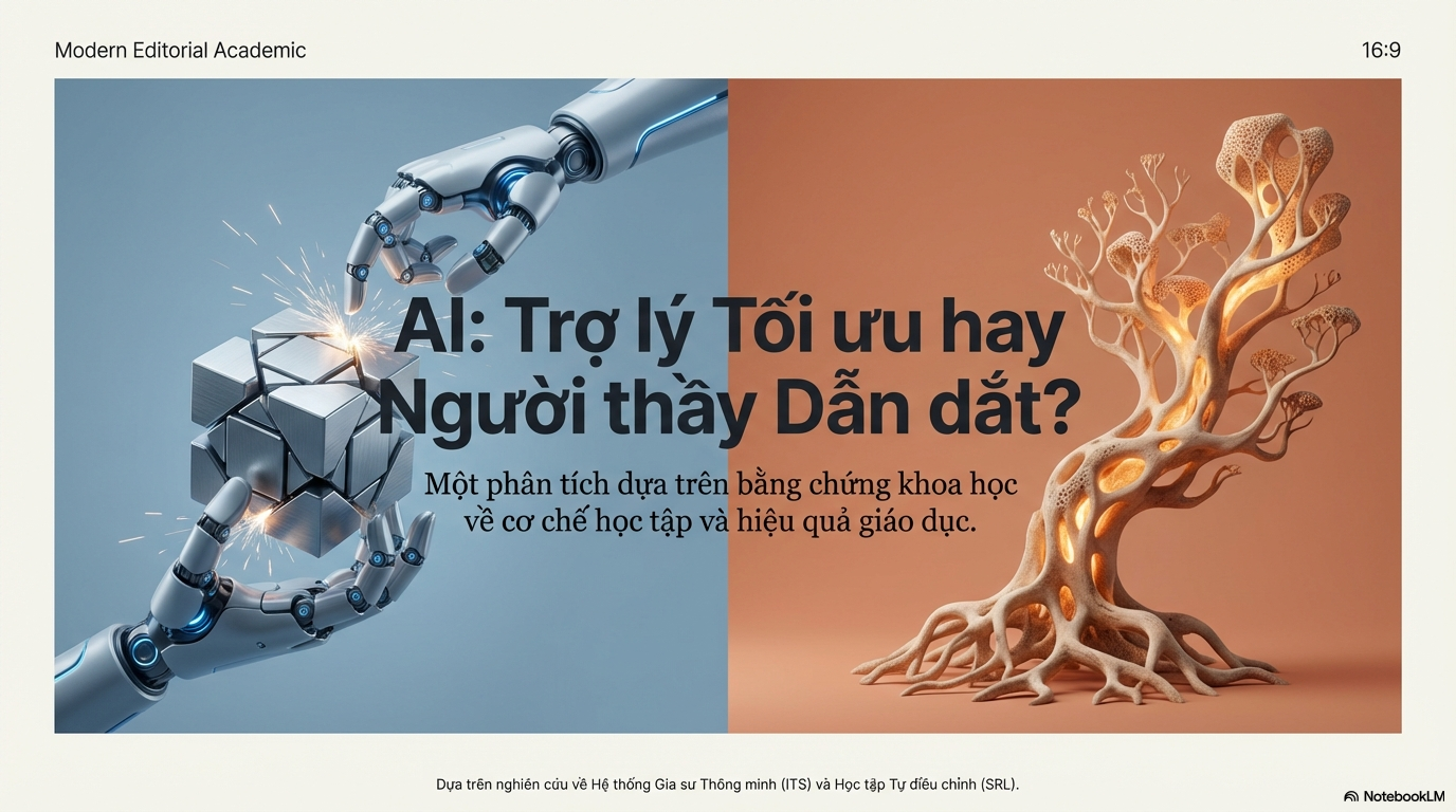 Người thầy: AI như 1 Trợ lý hay như Người thầy?
