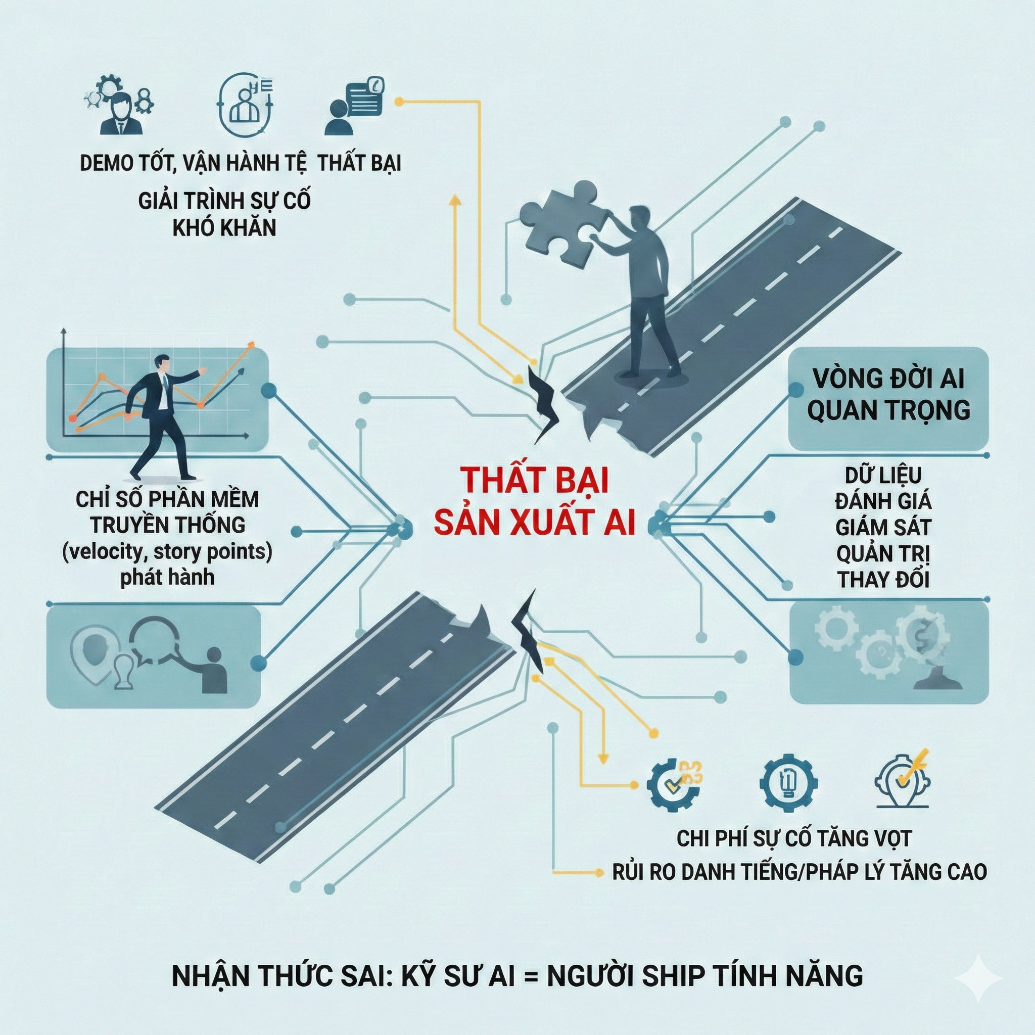 Minh hoạ: kỹ sư AI không đồng nghĩa lập trình viên - Go4AI
